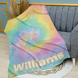 Tie Dye Blanket