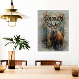 Colorado Flag Design_3 Canvas Print