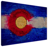 Colorado Flag Design_1 Canvas Print