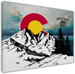 Estes Park Design_2 Canvas Print