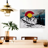 Estes Park Design_2 Canvas Print