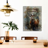 Estes Park Design_4 Canvas Print