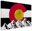 Colorado Flag Design_2 Canvas Print