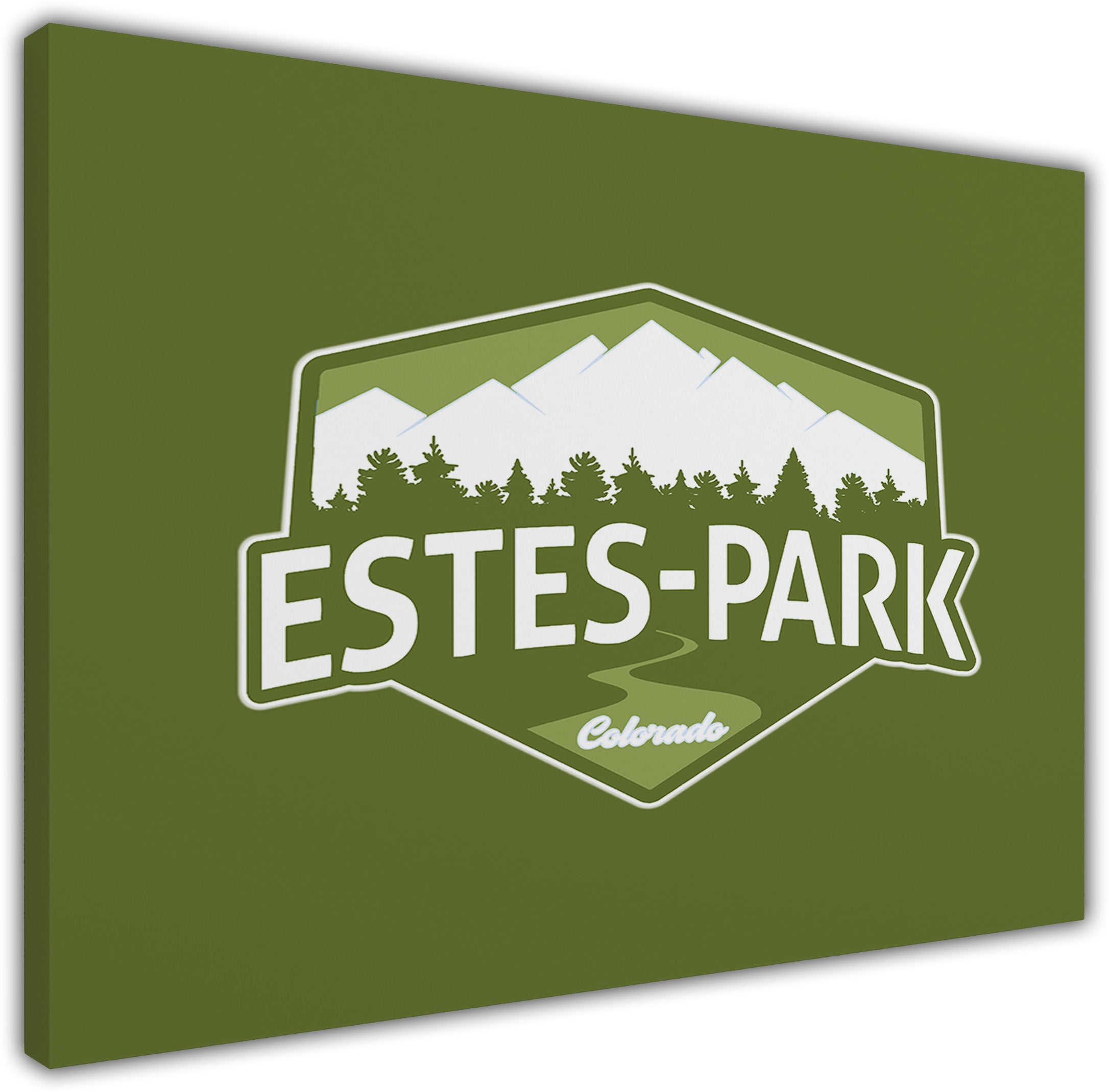 Estes Park Design_6 Canvas Print
