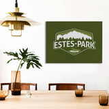 Estes Park Design_6 Canvas Print