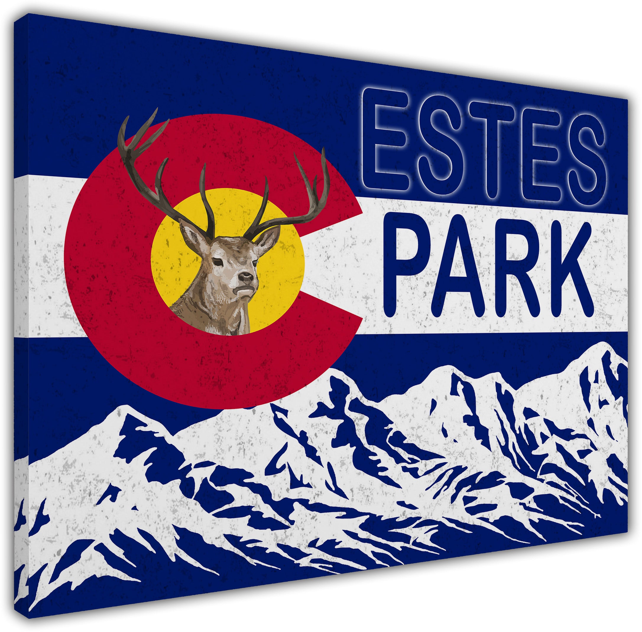 Estes Park Design_9 Canvas Print