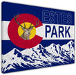 Estes Park Design_9 Canvas Print