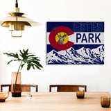 Estes Park Design_9 Canvas Print