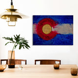 Colorado Flag Design_1 Canvas Print