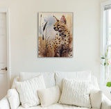 Cat Amids Canvas Print