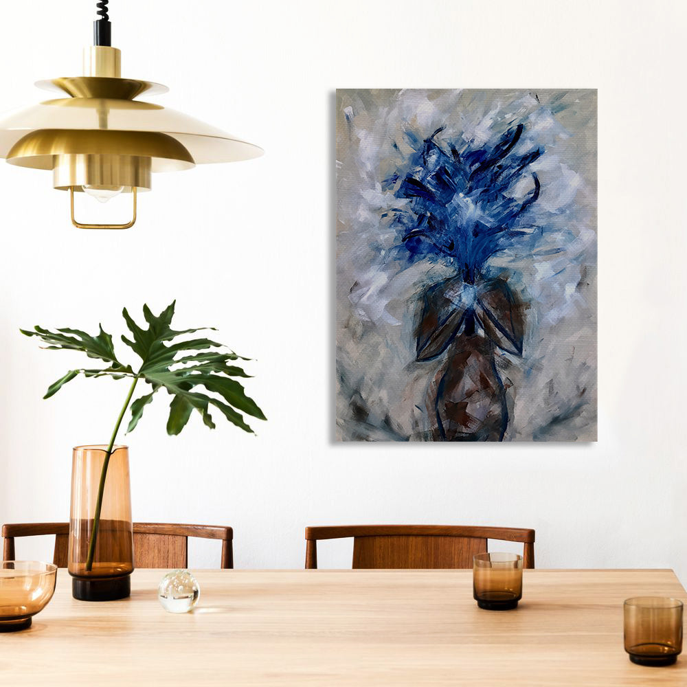 Celestial Blue Canvas Print