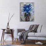 Celestial Blue Canvas Print