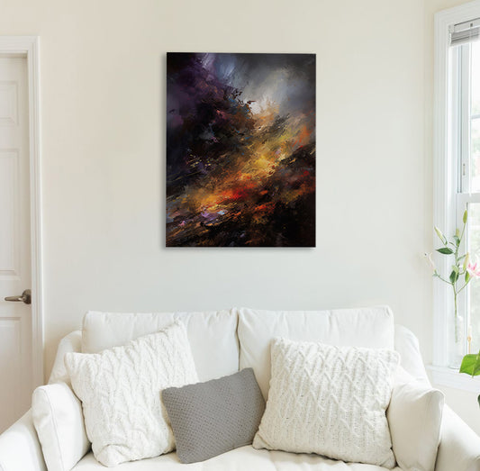 Celestial Ember Canvas Print