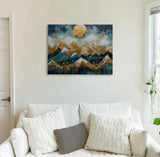 Celestial Moon Canvas Print