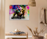 Charging Bull Canvas Print