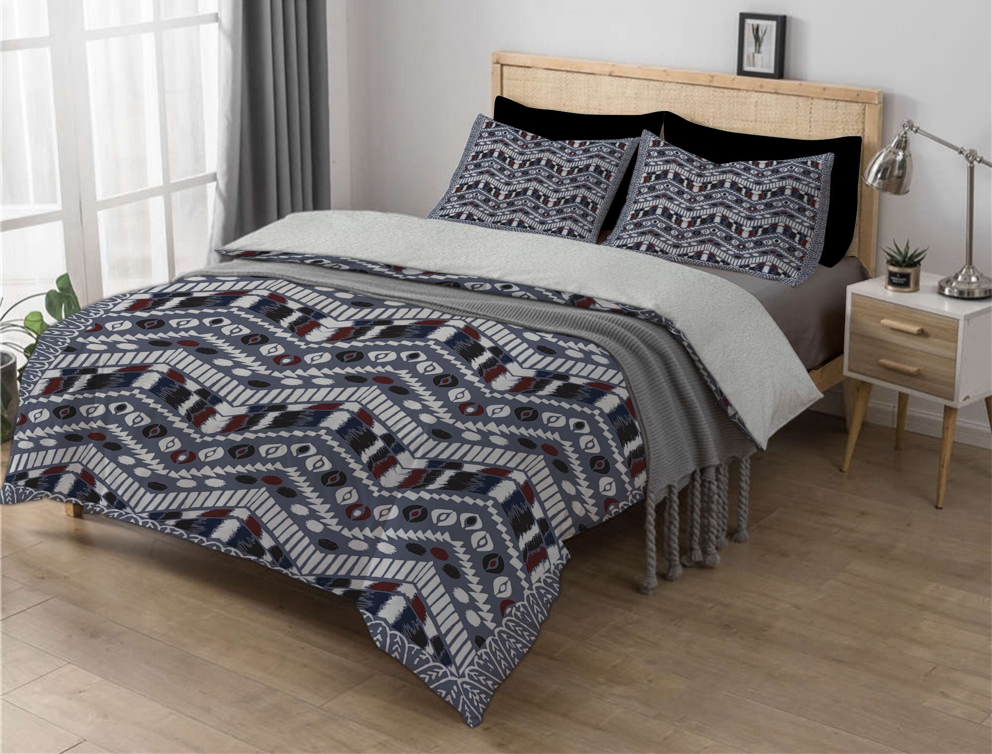 Chinasa Sherpa Comforter Set