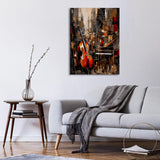 City of Jazz Canvas Print