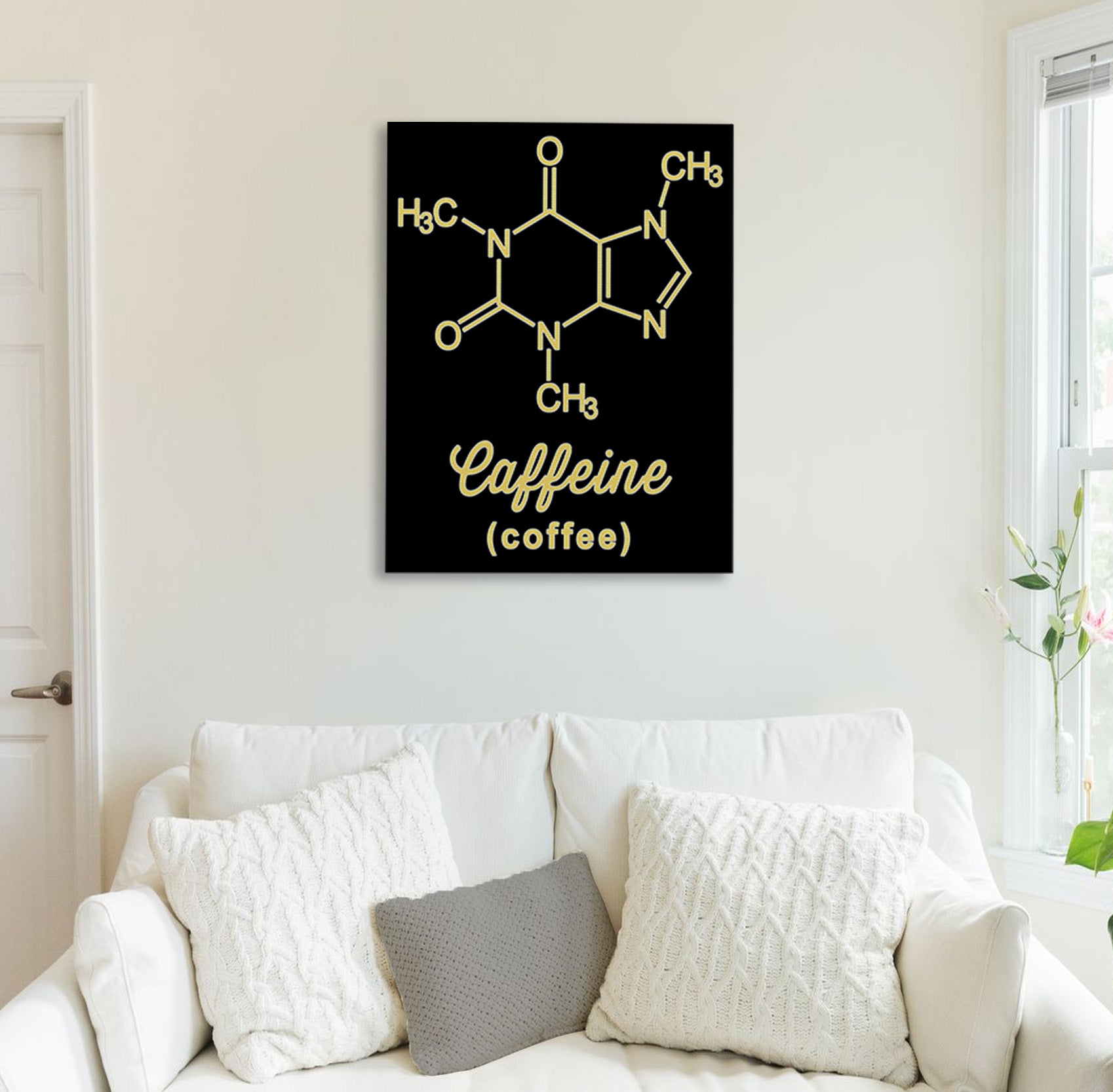 Coaffeine Canvas Print