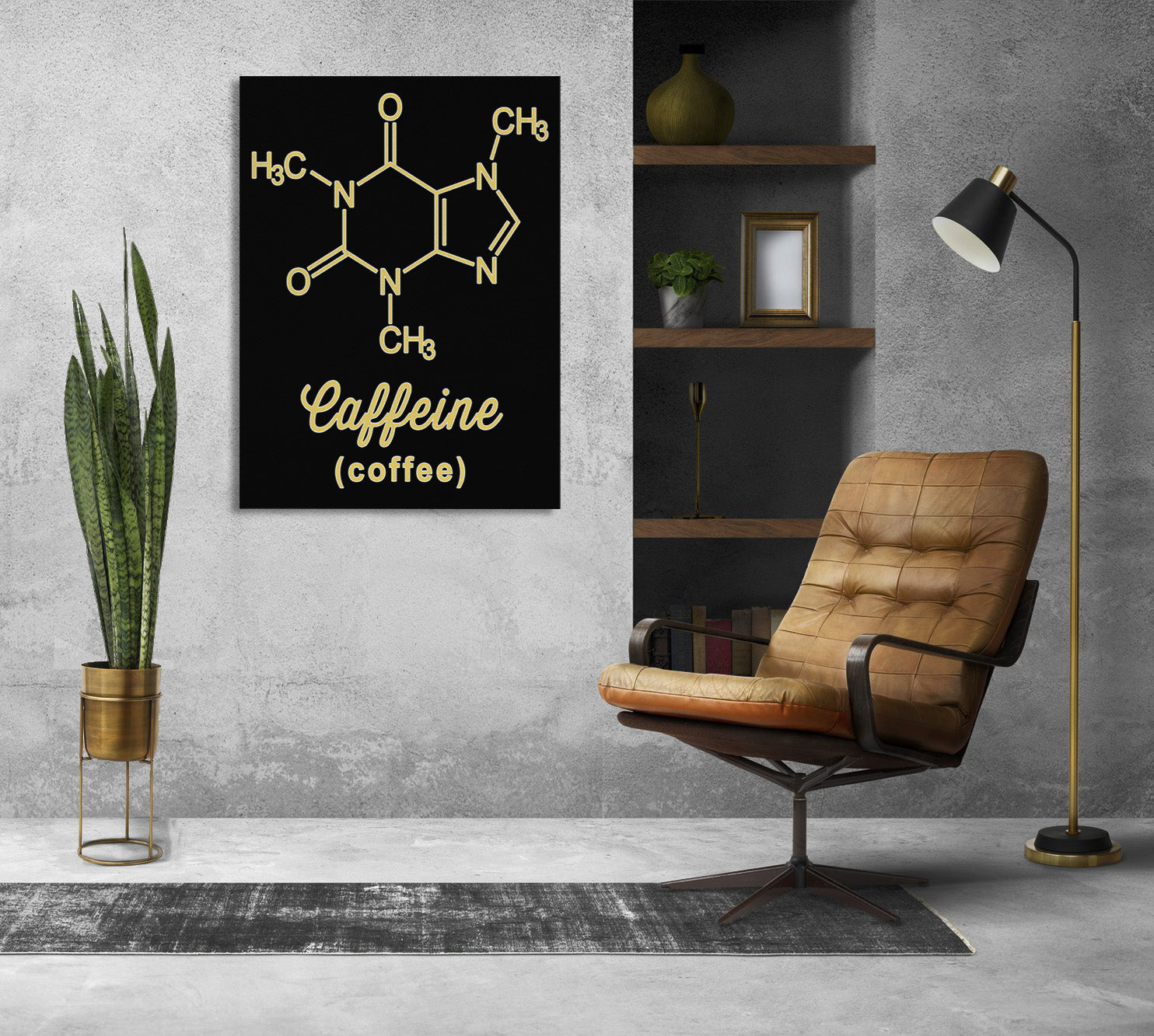 Coaffeine Canvas Print