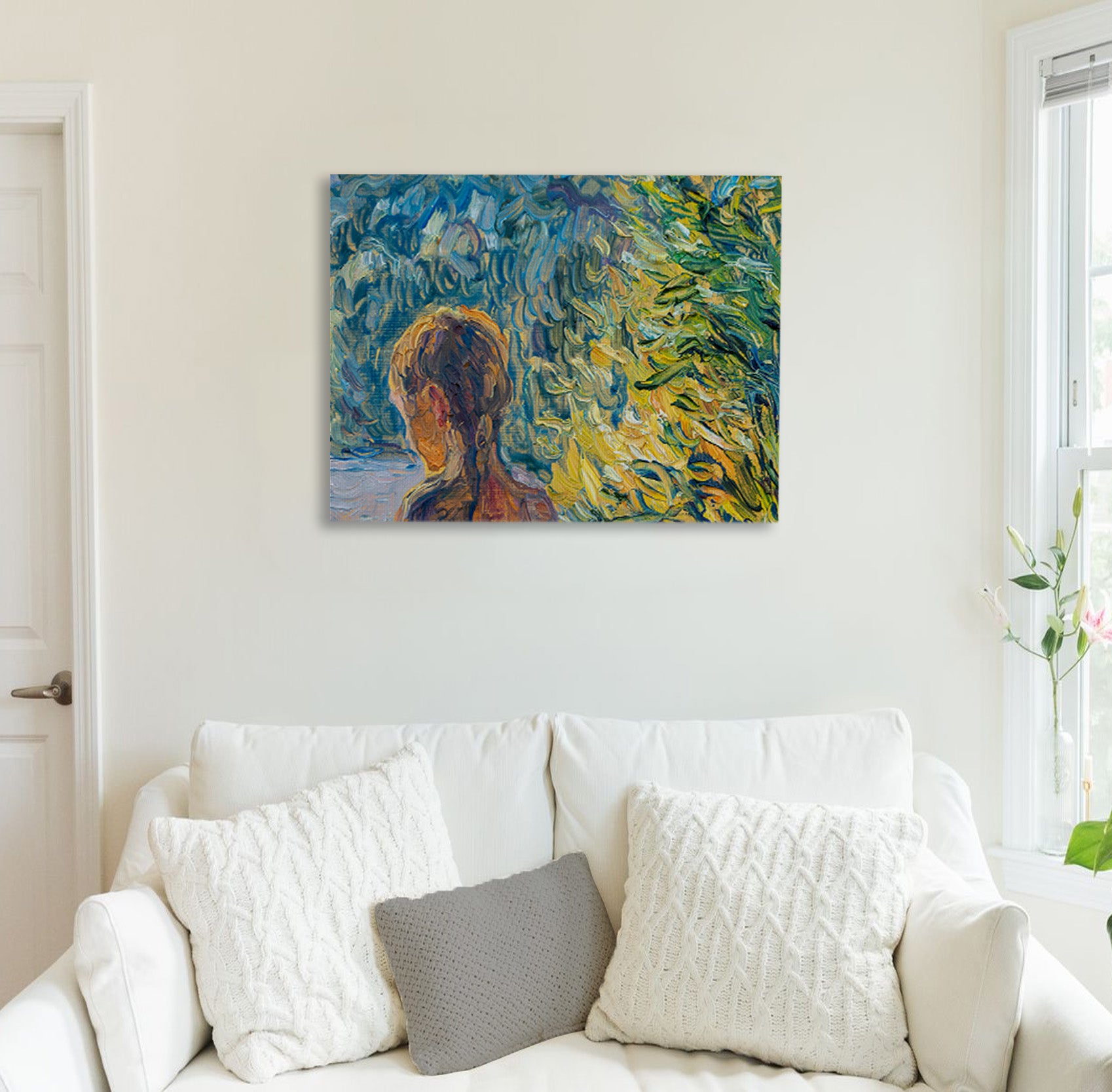 Contemplative Canvas Print