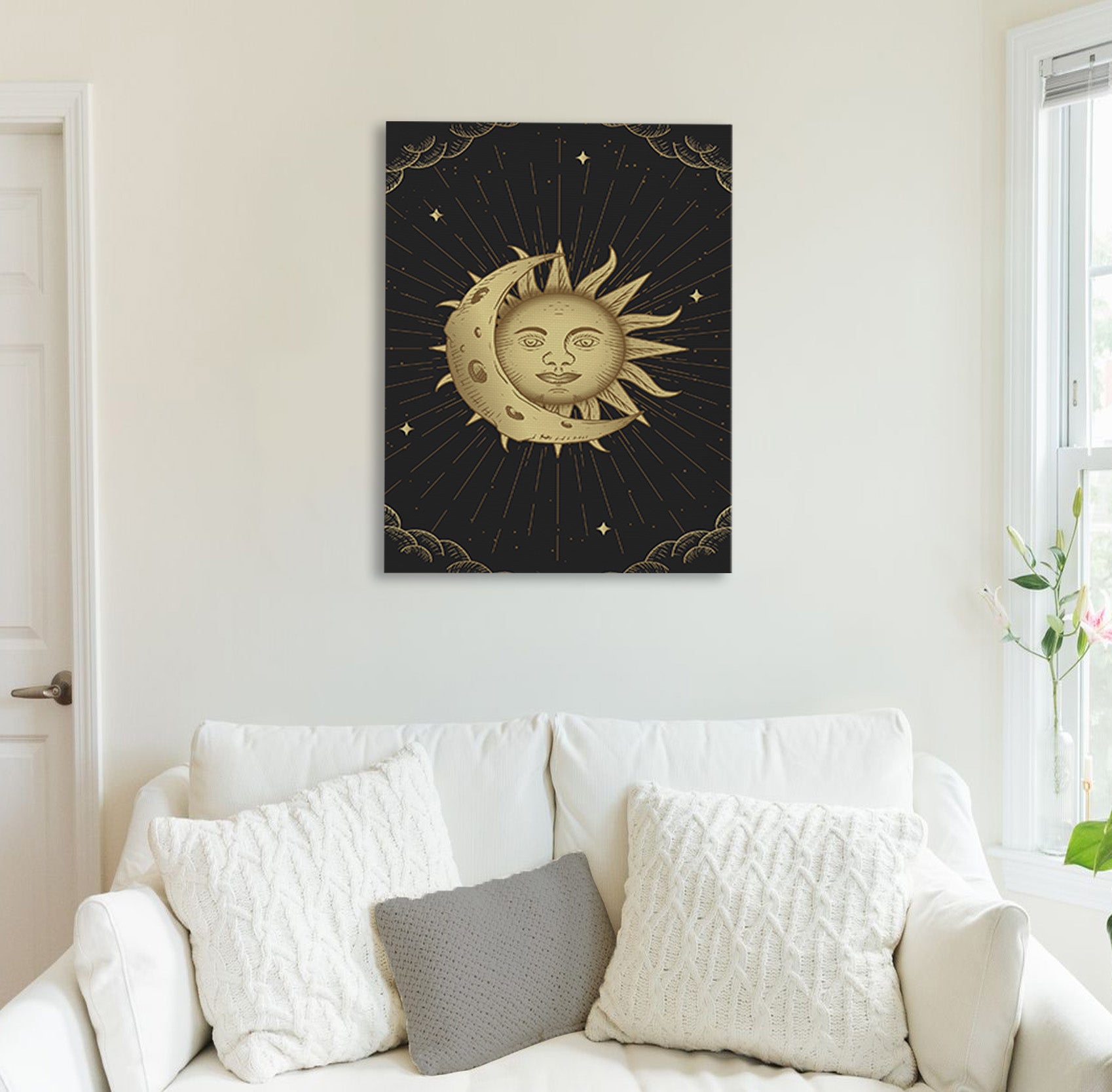 Cosmic Balance Canvas Print