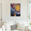 Cosmic Gaze Canvas Print