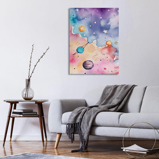 Cosmic Journey Canvas Print