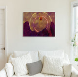 Cosmic Landscap Canvas Print