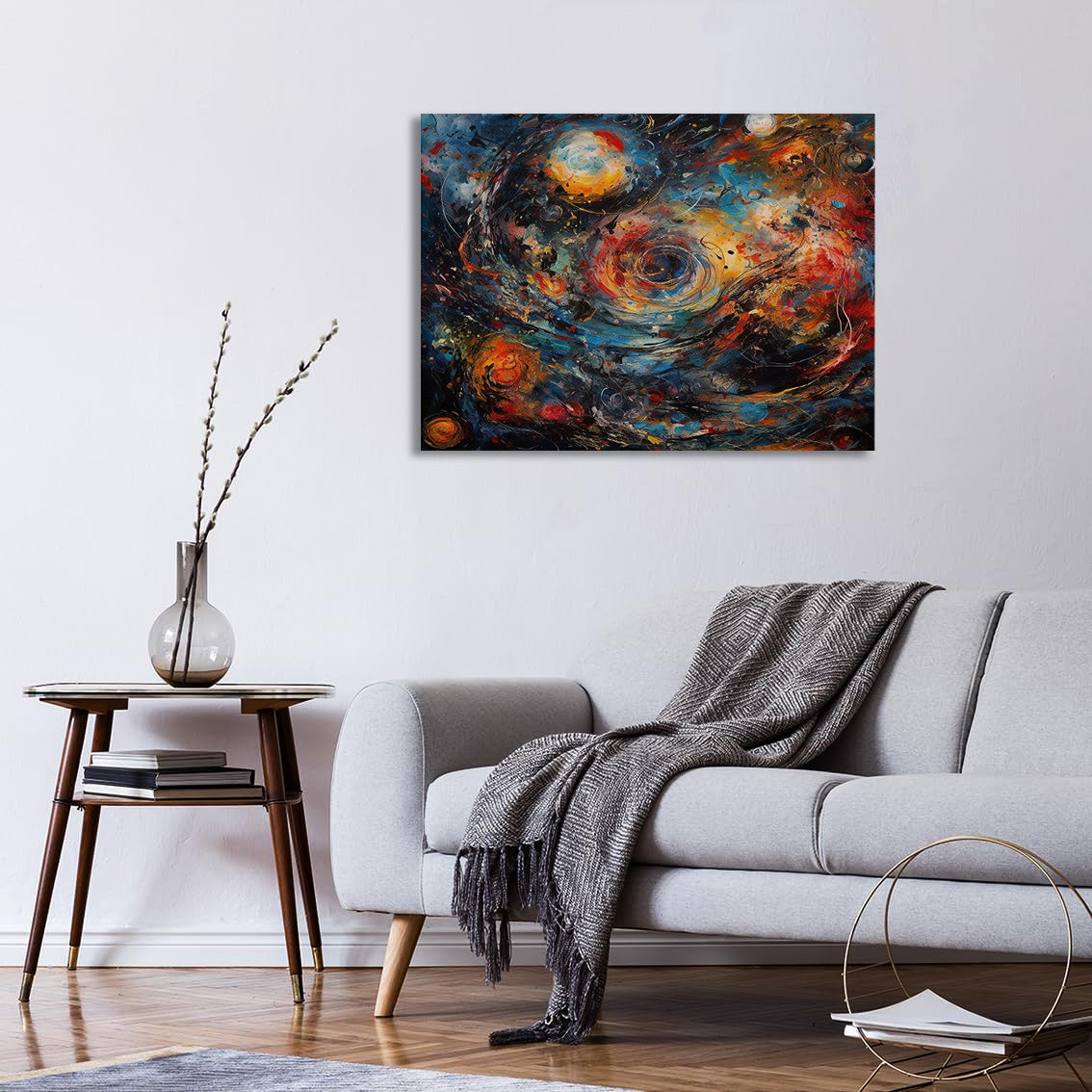 Cosmic Reverie Canvas Print