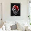 Crimson Grip Canvas Print