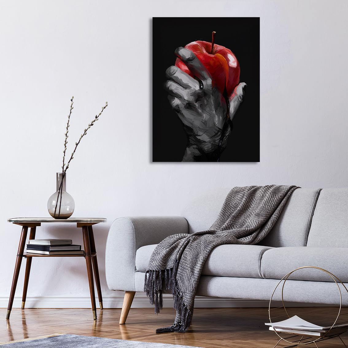 Crimson Grip Canvas Print