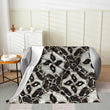 Damask Saiful Throw Velveteen Blanket