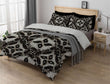 Damask Saiful Sherpa Comforter Set