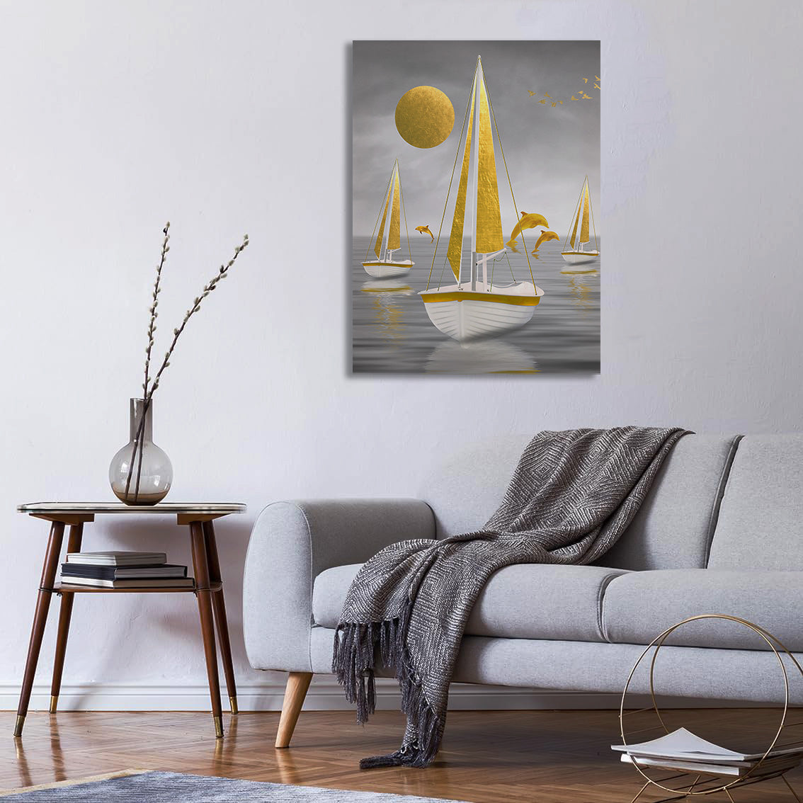 Dolphin Breeze Canvas Print