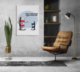 Don´t Use that tone Canvas Print