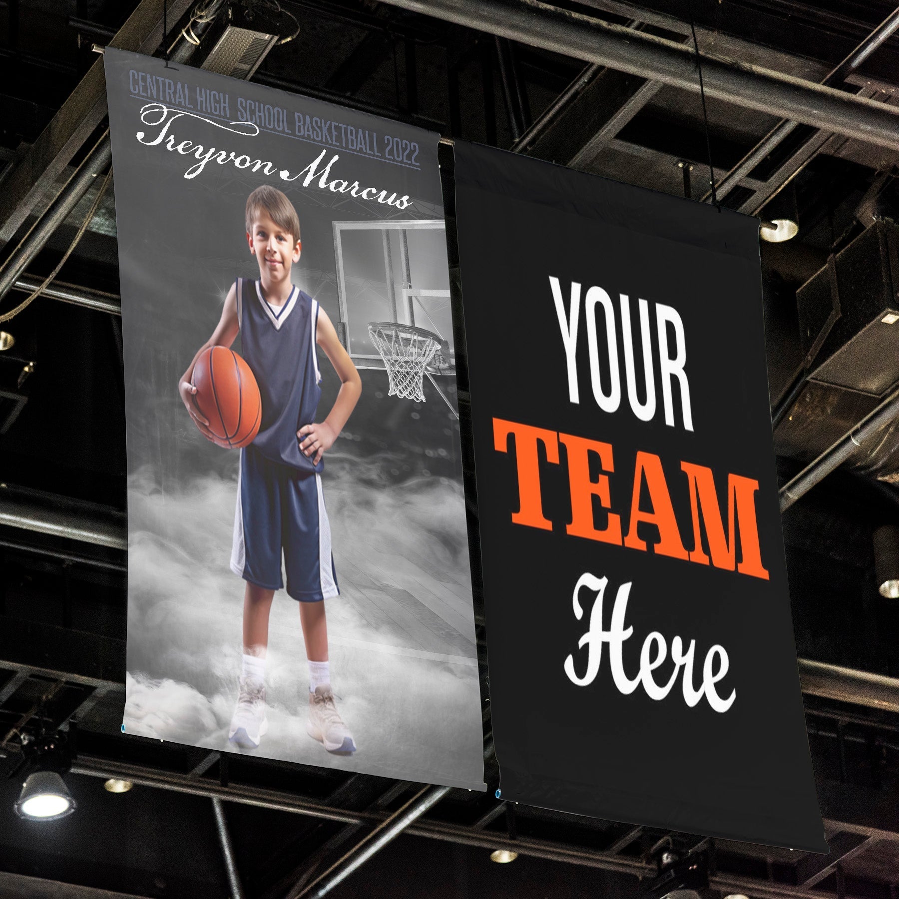 Dream Weaver Basketball Banner