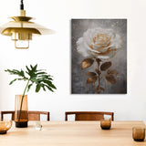 Dripping Rose Canvas Print