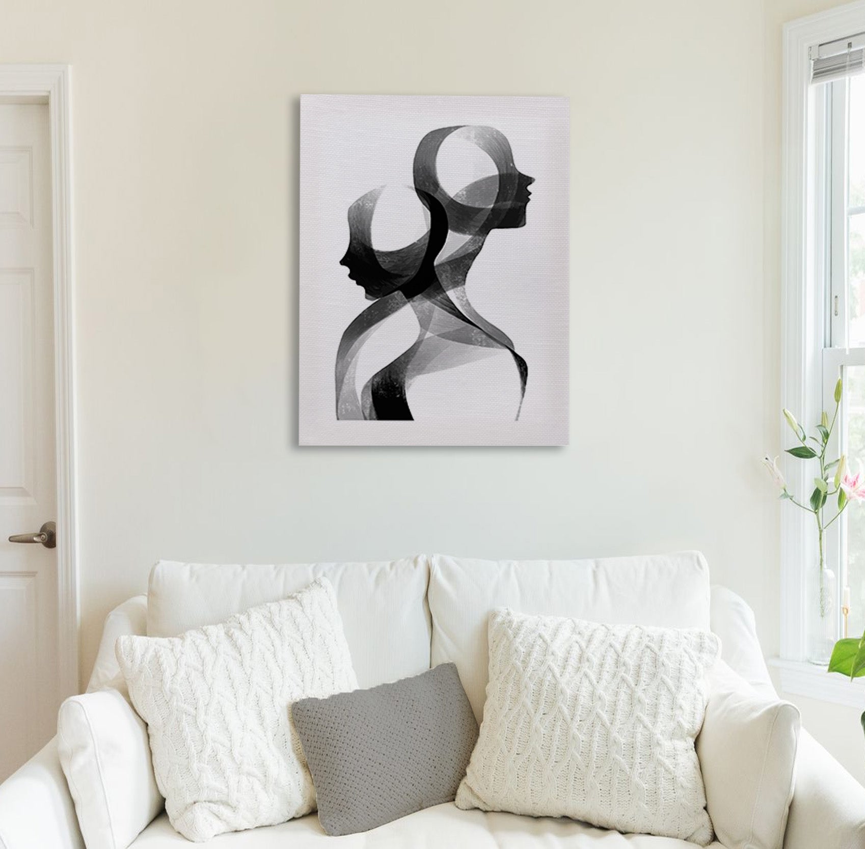 Duality Canvas Print