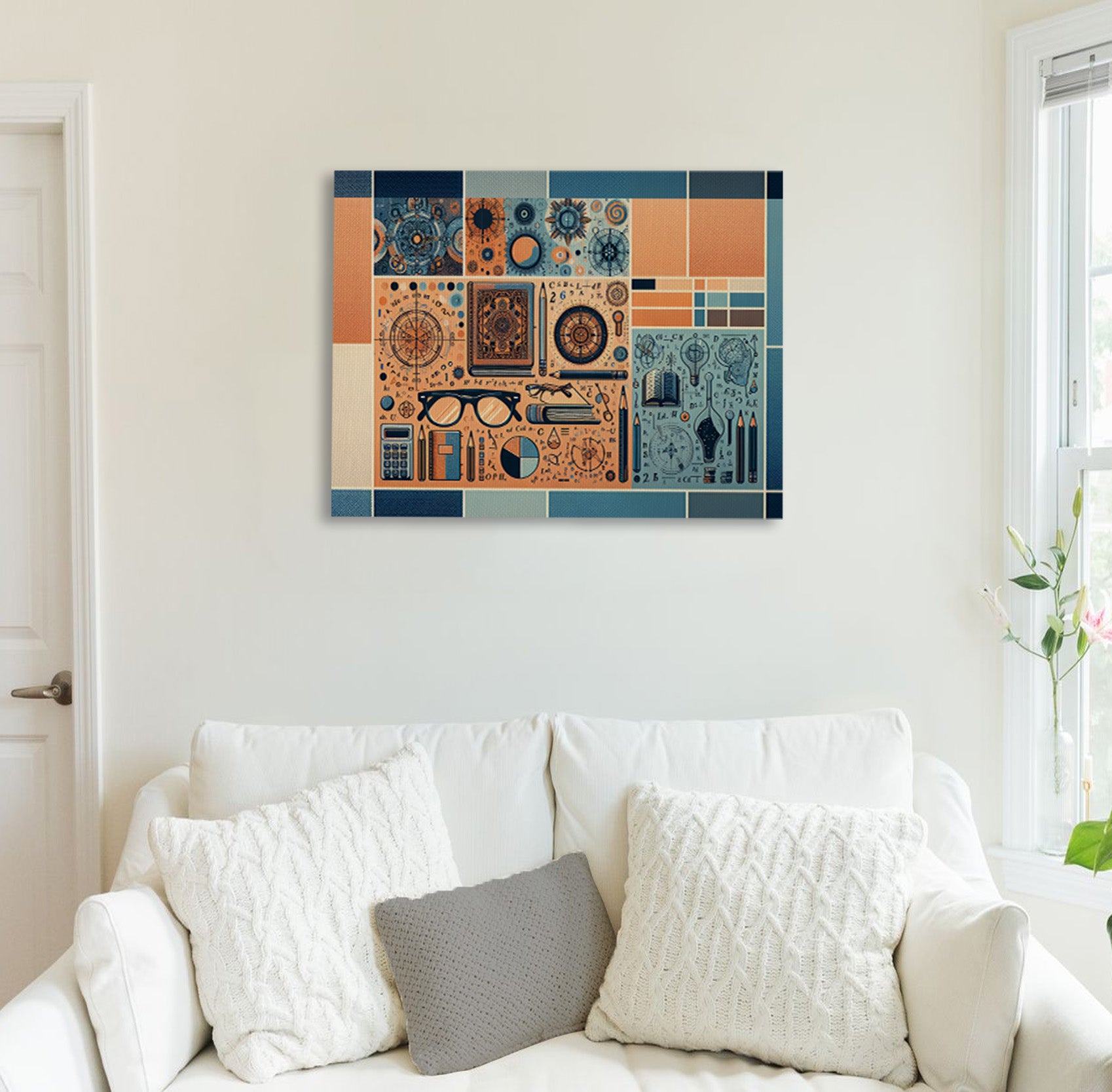 Eclectic Geeky Canvas Print