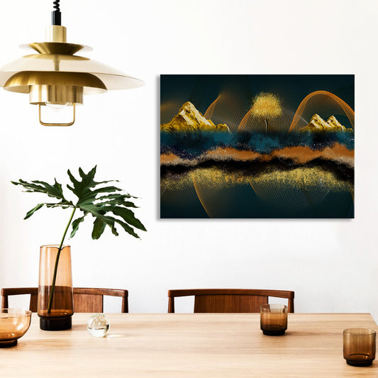 Ember Ridge Canvas Print