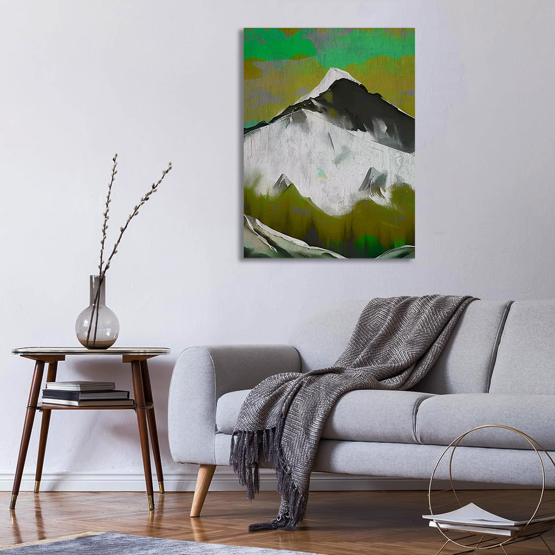 Emerald Horizon Canvas Print