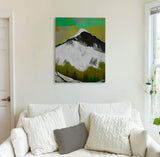 Emerald Horizon Canvas Print