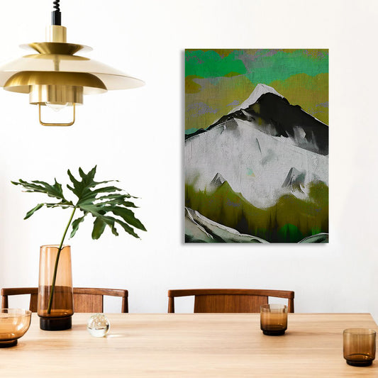 Emerald Horizon Canvas Print