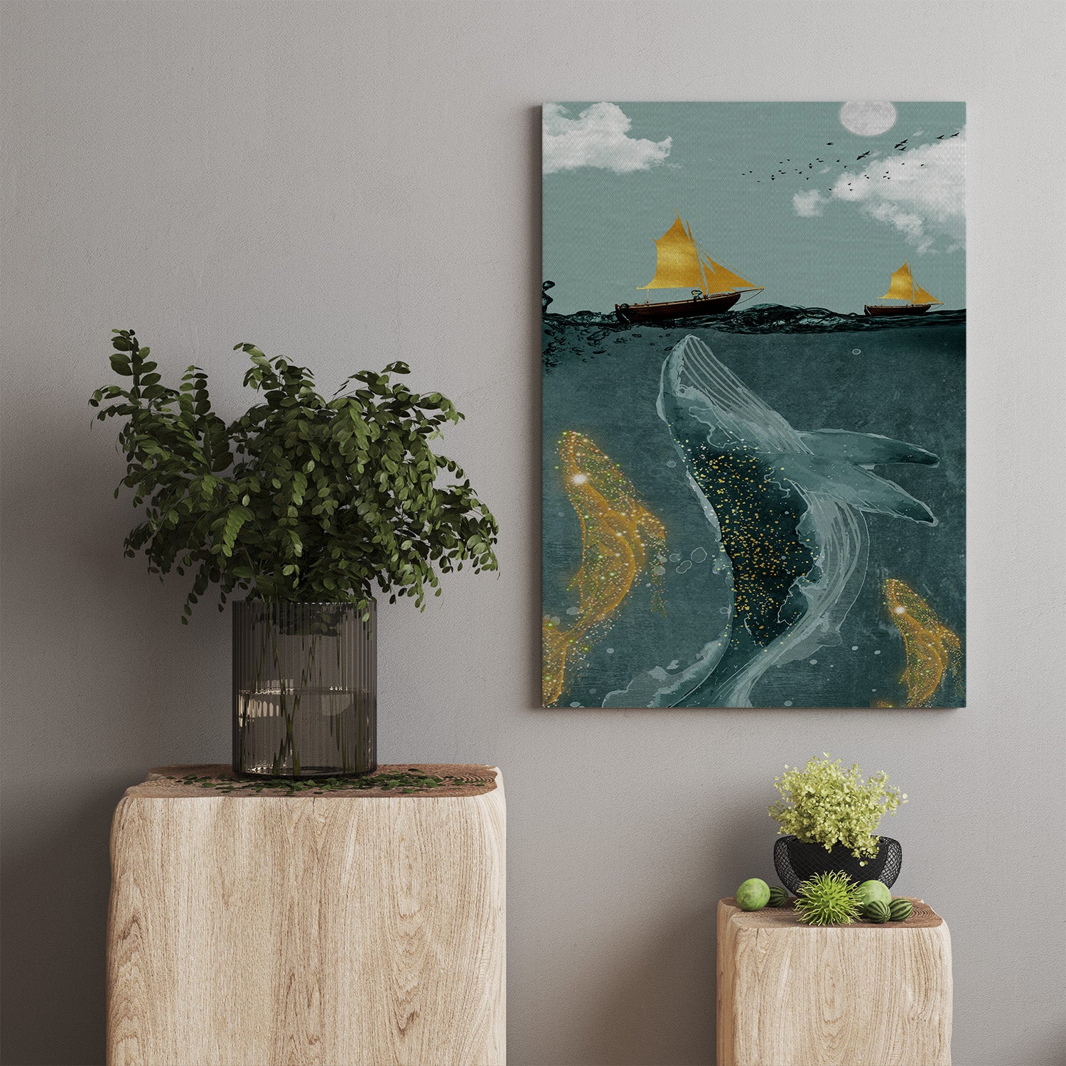 Encounter Canvas Print