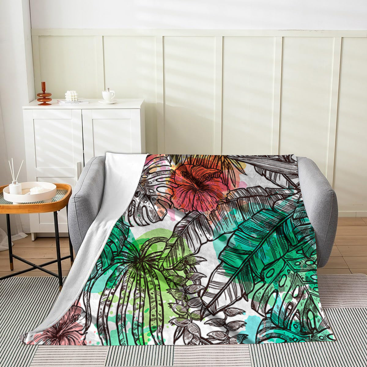 Enni Throw Velveteen Blanket