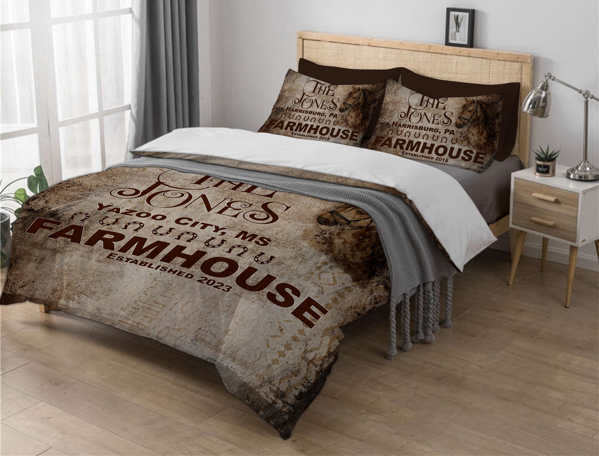 Farmhouse 2018 Duvet Cover Set