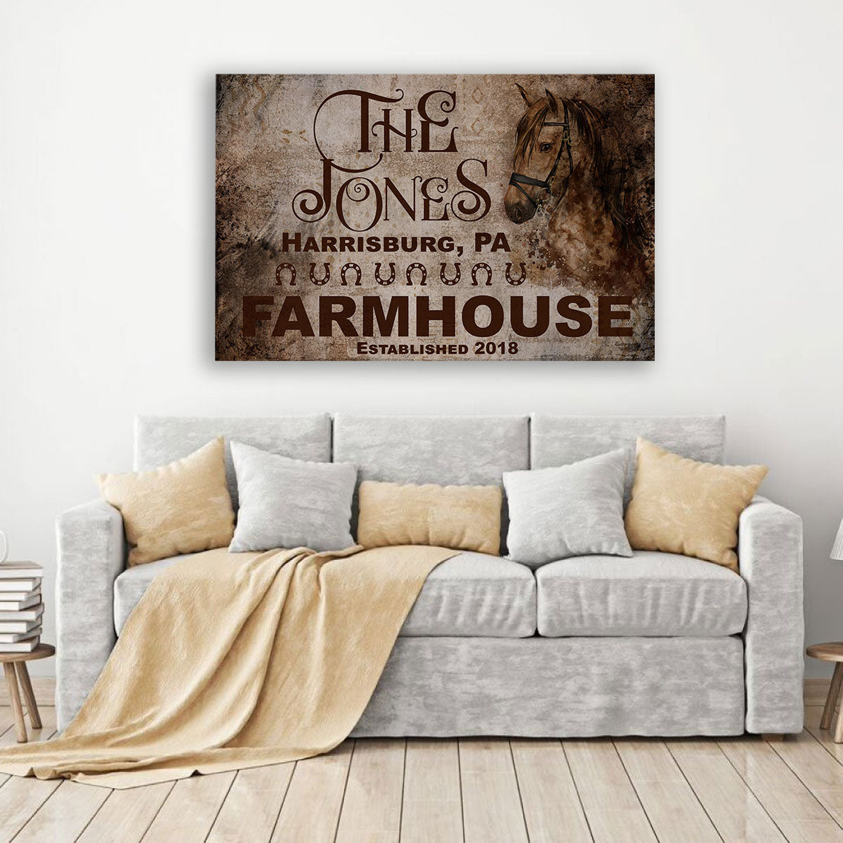 Farmhouse 2018 Canvas Art