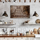 Farmhouse 2018 Canvas Art