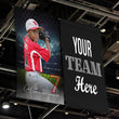 Fenced Baseball Banner