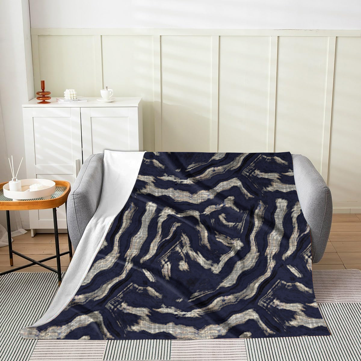 Finn Throw Velveteen Blanket